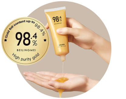 GoldPeelMask-Logo-White Order Buy 1 Get 1 Free