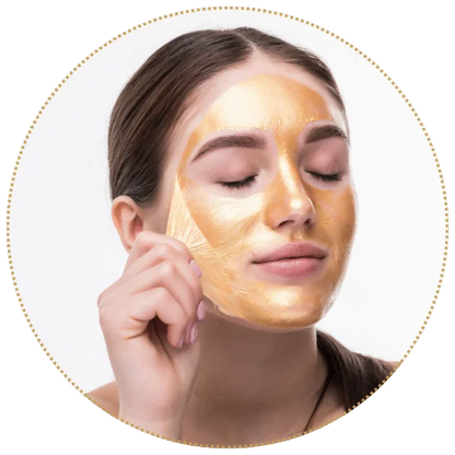 GoldPeelMask-Logo-White Order Buy 1 Get 1 Free